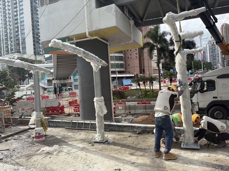 工程机械跨境赴港:挖掘机装载与途中固定